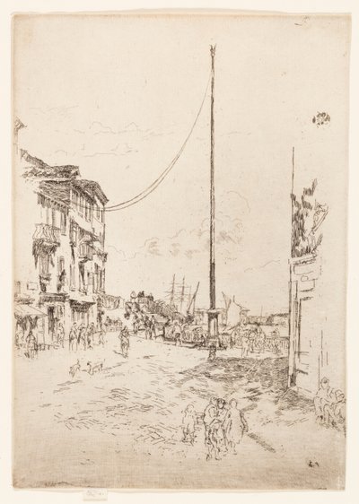 Den lilla masten av James Abbott McNeill Whistler