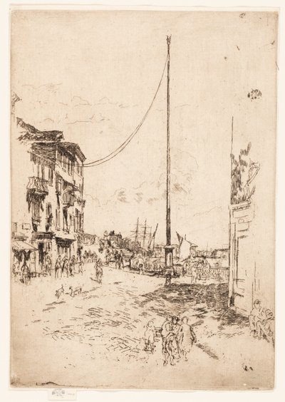 Den lilla masten av James Abbott McNeill Whistler