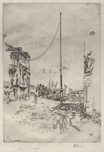 Den lilla masten av James McNeill Whistler