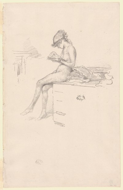 Den lilla nakenmodellen, Reading av James Abbott McNeill Whistler