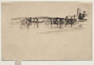 The Little Putney, nr 1 av James McNeill Whistler