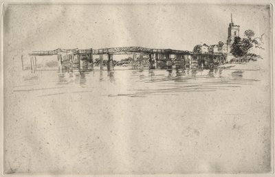 The Little Putney nr 1 av James McNeill Whistler