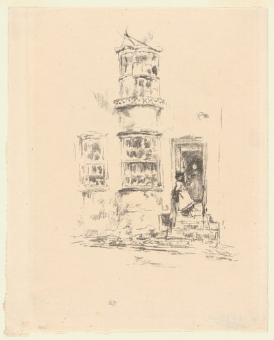 De små stegen, Lyme Regis av James Abbott McNeill Whistler