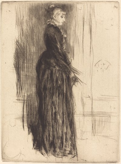 Den lilla sammetsklänningen av James Abbott McNeill Whistler