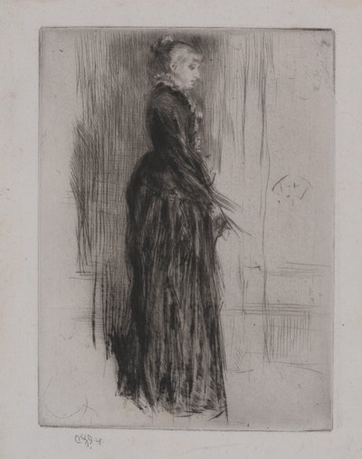 Den lilla sammetsklänningen av James McNeill Whistler