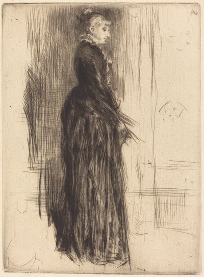 Den lilla sammetsklänningen av James McNeill Whistler