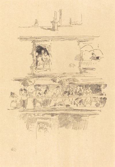 Den långa balkongen av James Abbott McNeill Whistler