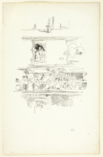 Den långa balkongen av James Abbott McNeill Whistler