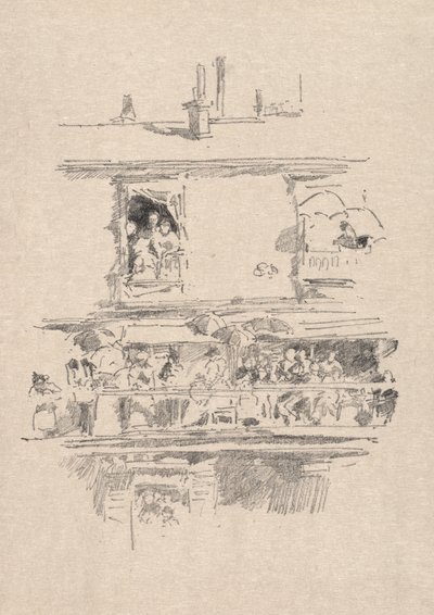 Den långa balkongen av James McNeill Whistler
