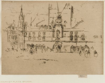 Marknaden, Brygge av James Abbott McNeill Whistler