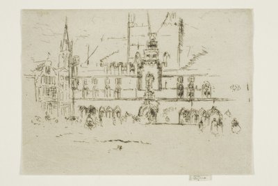 Marknaden, Brygge av James Abbott McNeill Whistler