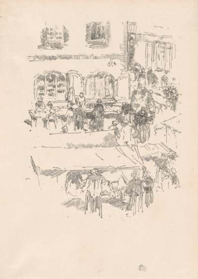 Marknaden, Vitre av James McNeill Whistler