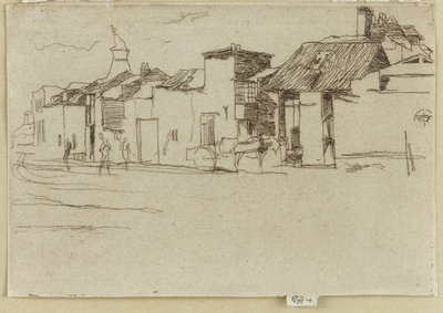 The Old Swan Brewery, Chelsea av James Abbott McNeill Whistler