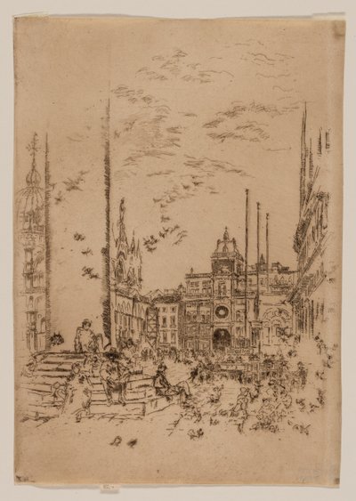 Piazzettan av James McNeill Whistler