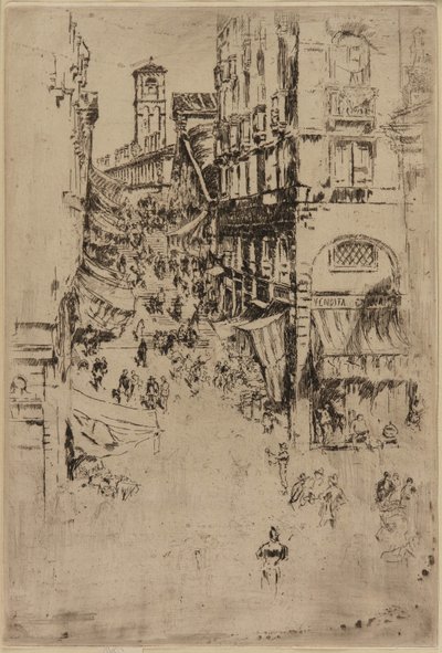 Rialto av James Abbott McNeill Whistler