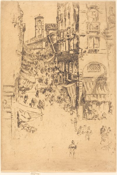 Rialto av James Abbott McNeill Whistler