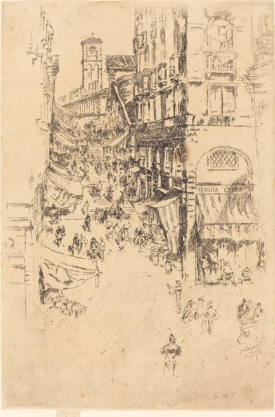 Rialto av James Abbott McNeill Whistler