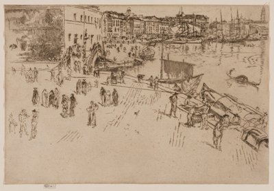 Riva av James Abbott McNeill Whistler