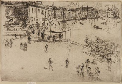 The Riva, nr 2 av James Abbott McNeill Whistler