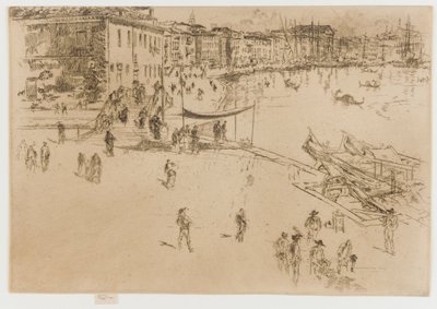 The Riva, nr 2 av James Abbott McNeill Whistler
