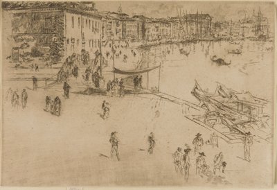 The Riva, nr 2 av James Abbott McNeill Whistler