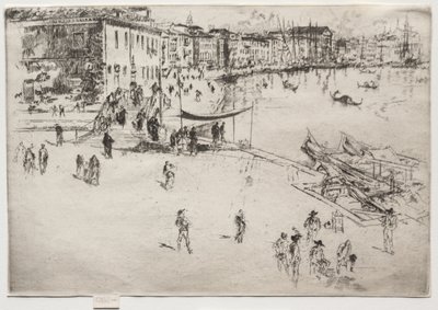 Riva, nr 2 av James McNeill Whistler