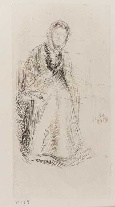 Den skotska änkan av James Abbott McNeill Whistler