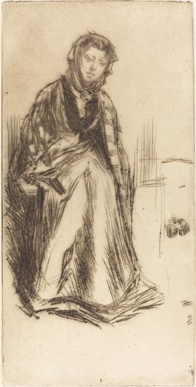 Den skotska änkan av James Abbott McNeill Whistler