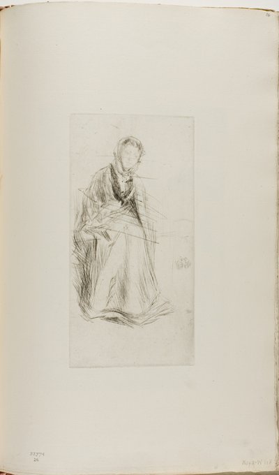 Den skotska änkan av James Abbott McNeill Whistler