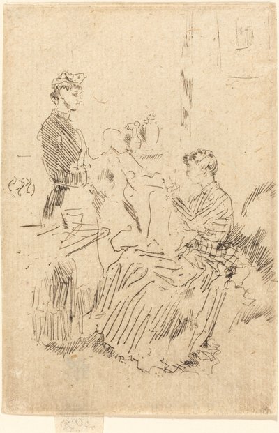 Sömmerskan av James Abbott McNeill Whistler