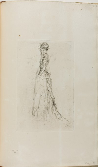 Sidenklänningen av James Abbott McNeill Whistler