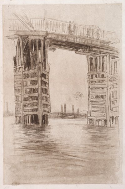 Den höga bron av James McNeill Whistler