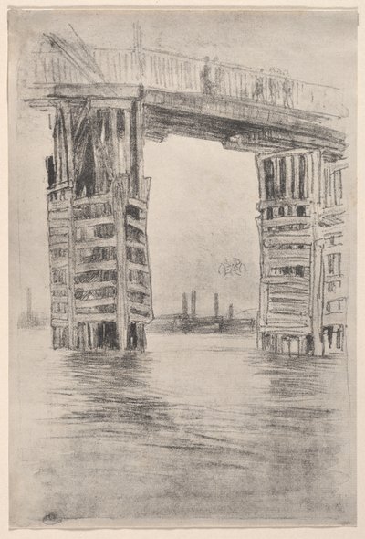 Den höga bron av James McNeill Whistler