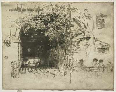 The Traghetto av James McNeill Whistler