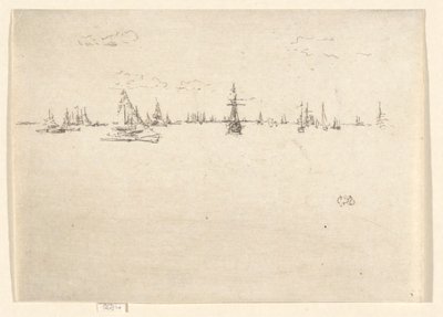 Tornskeppet, från Jubilee Set av James Abbott McNeill Whistler