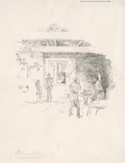 Däcksmeden av James Abbott McNeill Whistler