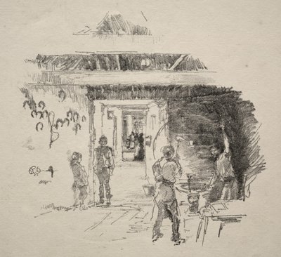 The Tyresmith av James McNeill Whistler