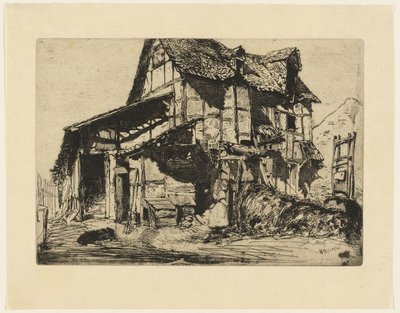 Den osäkra hyresgården av James Abbott McNeill Whistler