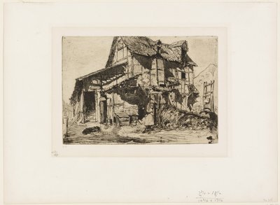 Den osäkra hyresgården av James Abbott McNeill Whistler