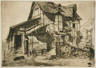 Det osäkra hyreshuset av James McNeill Whistler