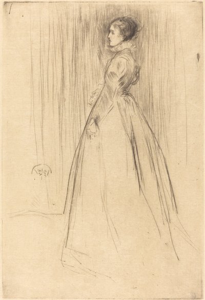 Sammetsklänningen av James Abbott McNeill Whistler