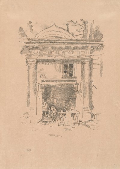 Vitsmederna, Impasse des Carmélites av James McNeill Whistler