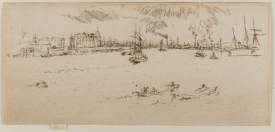 Tilbury av James Abbott McNeill Whistler