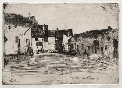 Tolv etsningar från naturen:  Liverdun av James McNeill Whistler