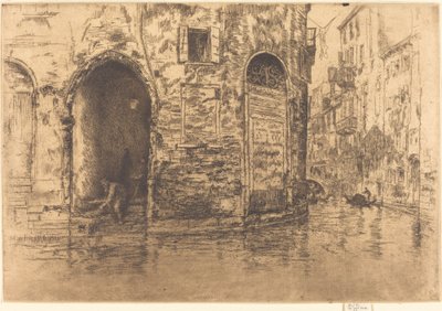 Två dörröppningar av James Abbott McNeill Whistler