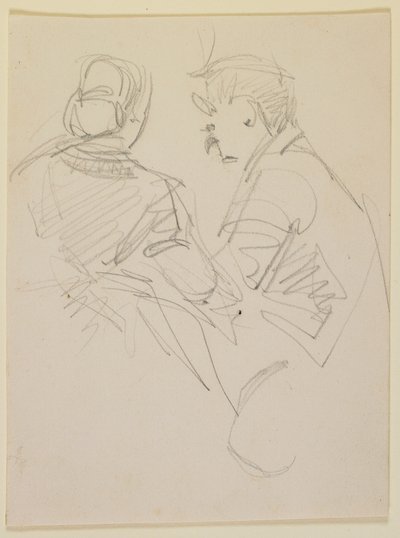 Två figurer av James Abbott McNeill Whistler