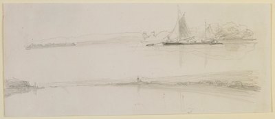 Två scener på en flod av James Abbott McNeill Whistler