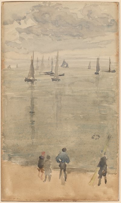 Violet [Notera?]...Fiskebåtarnas återkomst av James Abbott McNeill Whistler