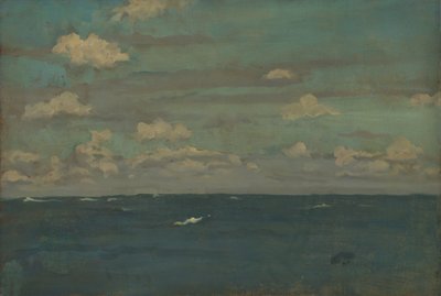 Violett och silver-Djuphavet av James McNeill Whistler