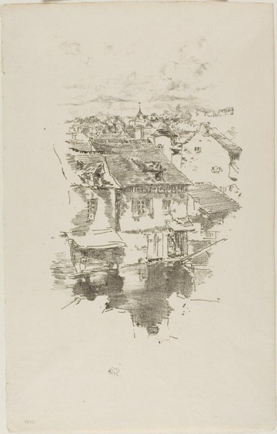 Vitré: Kanalen av James McNeill Whistler